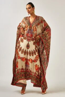 Rajdeep Ranawat Paloma Natural Beige Minimal Palazzo