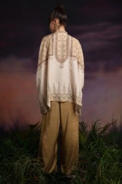 Rajdeep Ranawat Paloma Subtle Ivory Minimal Palazzo -Echo Clohting Shop 013122023rr24 3