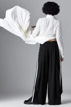 Chola Black Pleated Trousers -Echo Clohting Shop 03052023ca11 4