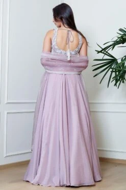 Naibah Lavender Hand Embellished Lehenga Set -Echo Clohting Shop 03052023nh04 5