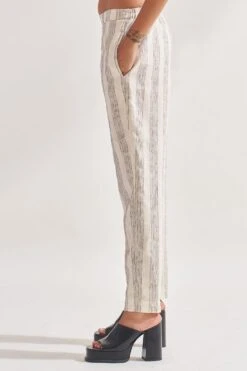 Amrich Ivory Lakeer Pants -Echo Clohting Shop 0404amr38 4