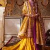 Itrh Yellow Embroidered Sharara Set