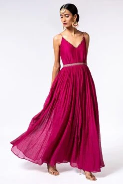 Torani Ruby Red Maxi Dress -Echo Clohting Shop 1011tor3 3