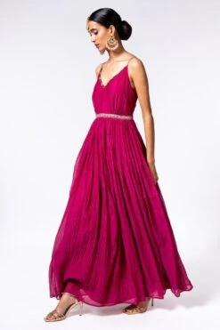 Torani Ruby Red Maxi Dress -Echo Clohting Shop 1011tor3 4