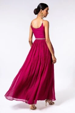 Torani Ruby Red Maxi Dress -Echo Clohting Shop 1011tor3 6