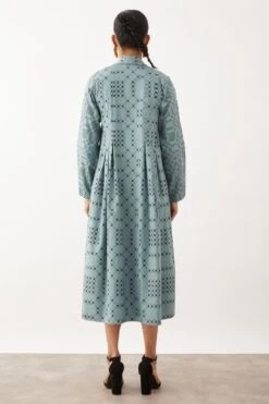 SNOB Yoko Pleated Dress -Echo Clohting Shop 10823sb22 4