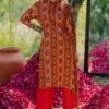 Pooja Keyur Meraki Aari Embroidered One Sided Kaftan Set