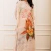 Varun Bahl Pret Pink Botanical Printed Kaftan