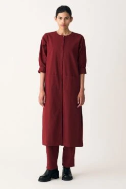 Three Scarlet Front Pleat Pant