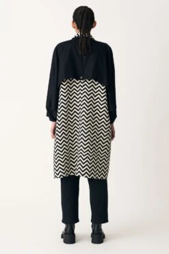 Three Black Front Pleat Pant 5 Three Black Front Pleat Pant -Echo Clohting Shop 11223te25 3