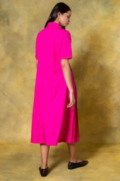 Bodice Pink Pleated Dress 9 Bodice Pink Pleated Dress -Echo Clohting Shop 11423bo6 5