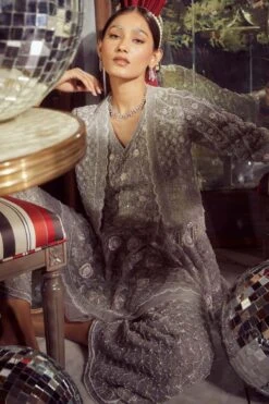 Devika Bhayana Starla Embellished Jacket Set -Echo Clohting Shop 1303db10 3