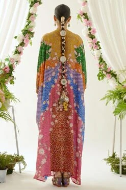 Rajdeep Ranawat Lotus Imama Floral Kaftan -Echo Clohting Shop 1303rr21 6