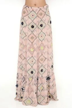 Payal Singhal Blush Diamond Printed Lehenga Set 10 Payal Singhal Blush Diamond Printed Lehenga Set -Echo Clohting Shop 1311psn44 5