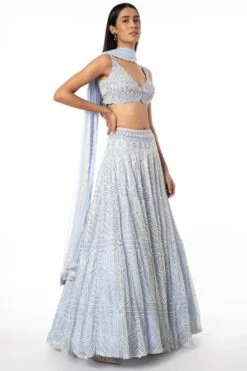 Ritika Mirchandani Lavender Embellished Lehenga Set -Echo Clohting Shop 1311rm1 3