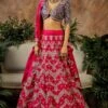 Jayanti Reddy Pink Embroidered Lehenga Set