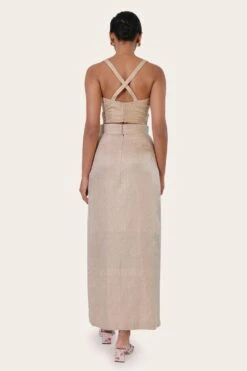 November Noon Geo Gold Zari Skirt -Echo Clohting Shop 13923nn13 6