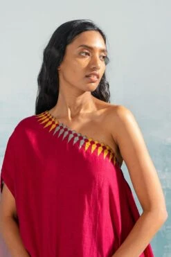 Ikai Persian Pink Nile Cutwork Pants -Echo Clohting Shop 1411ik49 3 1