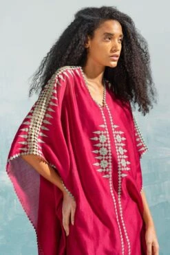 Ikai Persian Pink Cutwork Kaftan -Echo Clohting Shop 1411ik50 3