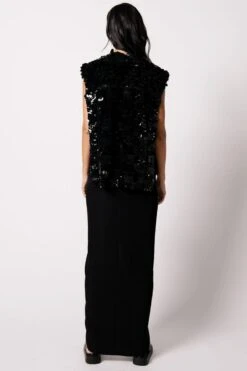 431-88 By Shweta Kapur Black Tulum Skirt -Echo Clohting Shop 1411sk8 3