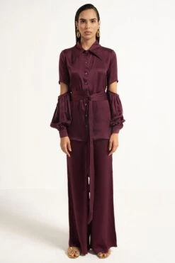 APZ Wine Crystal Shirt