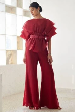 Mishru Red Iris Top Set