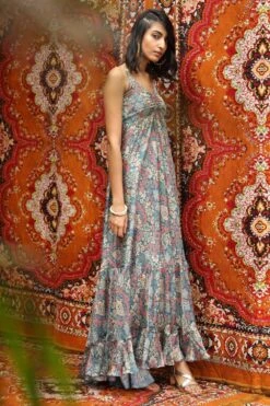 NORN Atlas Abstract Printed Dress -Echo Clohting Shop 14723nn45 3