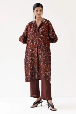 YAVI Zoe Kaleidoscope Printed Dress