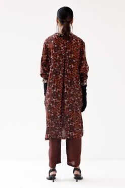 YAVI Zoe Kaleidoscope Printed Dress -Echo Clohting Shop 14923yi8 4