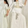 Namrata Joshipura Ivory Bella Donna Peplum Set