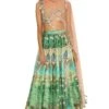 Payal Singhal Tropical Printed Dupion Lehenga Set