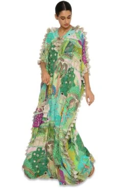 Payal Singhal Tropical Printed Kaftan 7 Payal Singhal Tropical Printed Kaftan -Echo Clohting Shop 154ps28 3