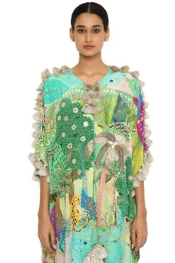 Payal Singhal Tropical Printed Kaftan 8 Payal Singhal Tropical Printed Kaftan -Echo Clohting Shop 154ps28 4