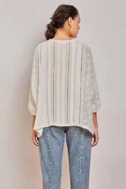 PATINE Chikankari Embroidered Oversized Top -Echo Clohting Shop 15946 5