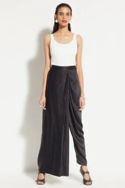 431-88 By Shweta Kapur Half Dhoti Black Pants -Echo Clohting Shop 1612sk13 5