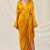 431-88 By Shweta Kapur Layered Draped Skirt