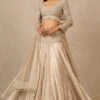 Tarun Tahiliani Oyster Embellished Lehenga Set