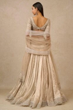Tarun Tahiliani Oyster Embellished Lehenga Set -Echo Clohting Shop 16923tt39 4