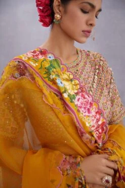 Torani Sunhera Saadat Gul Lehenga Set -Echo Clohting Shop 1712sth22 4