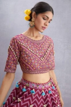 Torani Manika Saadat Gul Lehenga Set -Echo Clohting Shop 1712sth23 4