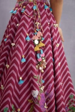 Torani Manika Saadat Gul Lehenga Set -Echo Clohting Shop 1712sth23 5