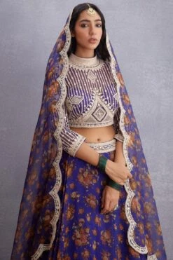 Torani Jamuni Induma Lehenga Set