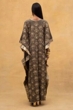 Heirloom By Rara Avis Olive Green Hamsa Motif Kaftan -Echo Clohting Shop 171ra7 5