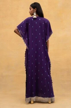 Heirloom By Rara Avis Violet Hamsa Motif Kaftan -Echo Clohting Shop 171ra8 5