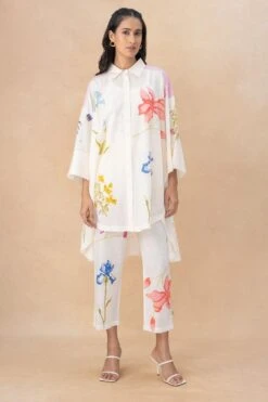 Vineet Rahul Henrietta Lily Garden Shirt