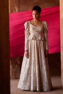 Mrunalini Rao Maurya Lehenga Set