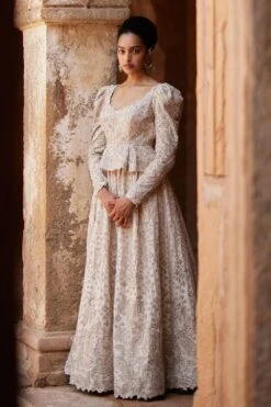 Mrunalini Rao Maurya Lehenga Set -Echo Clohting Shop 18823mr6 3