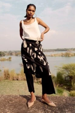 Khara Kapas Zura Skirt Trouser -Echo Clohting Shop 201023kk43 4
