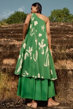 Khara Kapas Crest Dress -Echo Clohting Shop 201023kk47 3