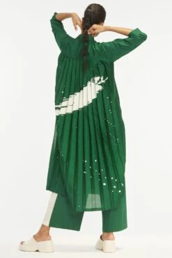 Three Emerald Green High Waisted Broad Bottoms -Echo Clohting Shop 208three54 4